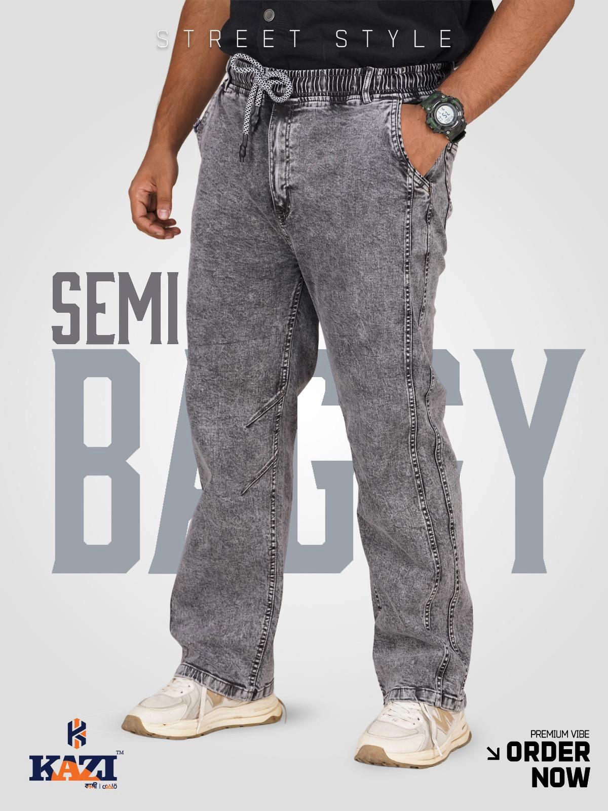 Man,s SEMI Baggy ASS Kazi DBA - 509