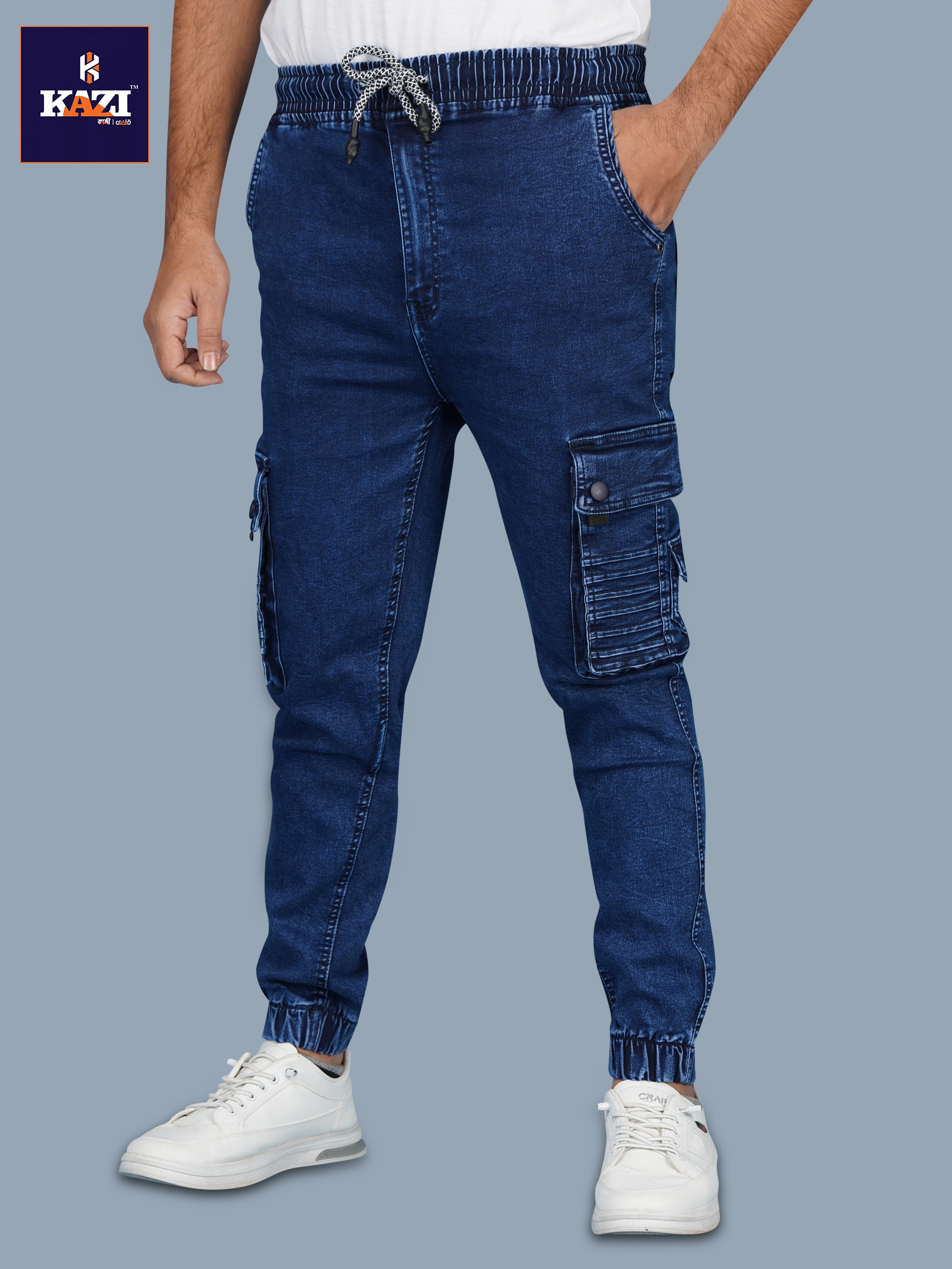 Mens Joggers DEEP NAVY Kazi DDN-362