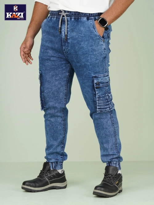 Mens Joggers MID NAVY Kazi DMN-349