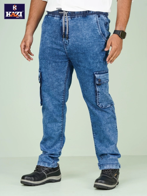 Mens Joggers MID NAVY Kazi DMN-355