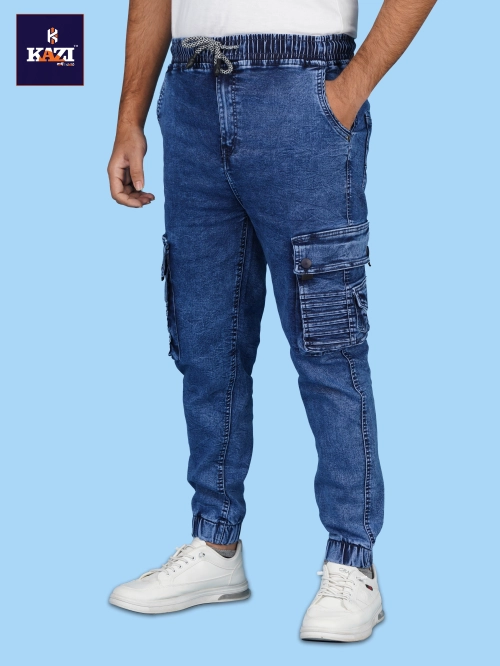 Mens Joggers MID NAVY Kazi DMN-361