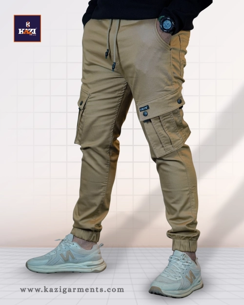 Mens Joggers KHAKI Kazi NDK-125