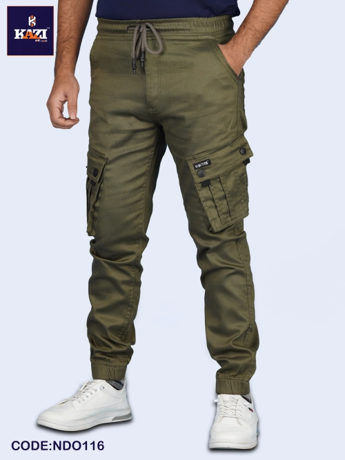 Mens Joggers OLIVE Kazi NDO-116